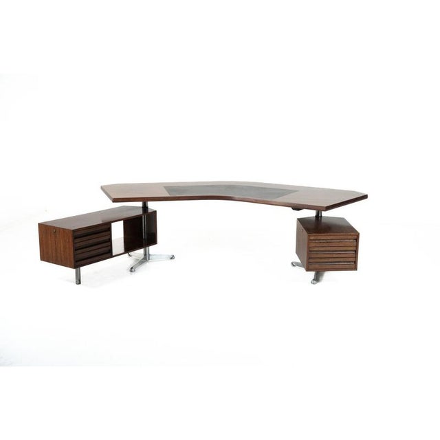 T96 Boomerang Desk by Osvaldo Borsani for Tecno, Italy, 1956 For Sale - Image 18 of 18