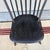 Wood Antique Black Painted Bow-Back Kitchen Windsor Side Chair, Ca. 1800 For Sale - Image 7 of 12