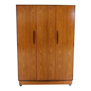 Teak G Plan Fresco Tripple Armoire For Sale