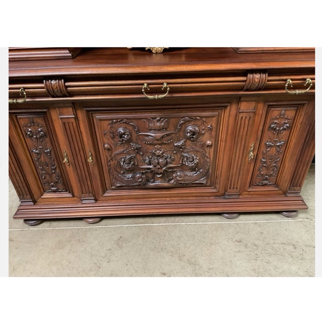 Antique Neo-Renaissance Buffet, 1880 For Sale - Image 11 of 12