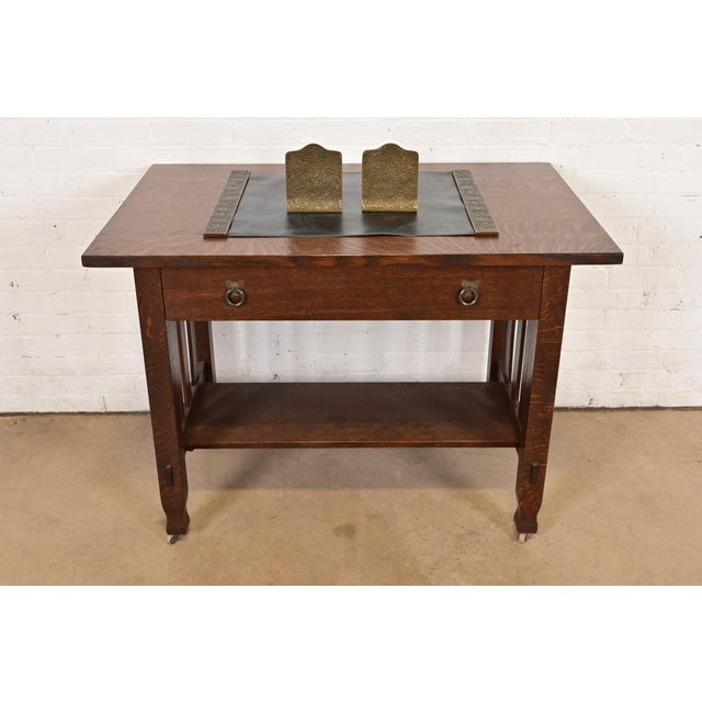 Tiffany Studios New York Bronze Doré Zodiac Bookends, Circa 1910 For Sale - Image 11 of 12