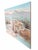 Rustic Late 20th Century Large Signed Southwestern Adobe Village Landscape Painting on Canvas For Sale - Image 3 of 11