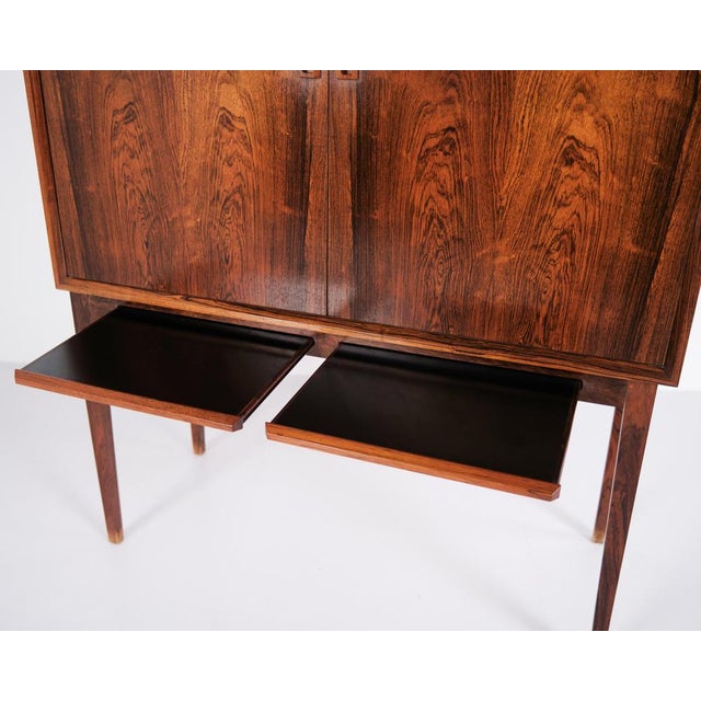 Vintage Danish Cabinet in Rosewood from Bornholm Furniture Factory, 1960s For Sale - Image 11 of 13