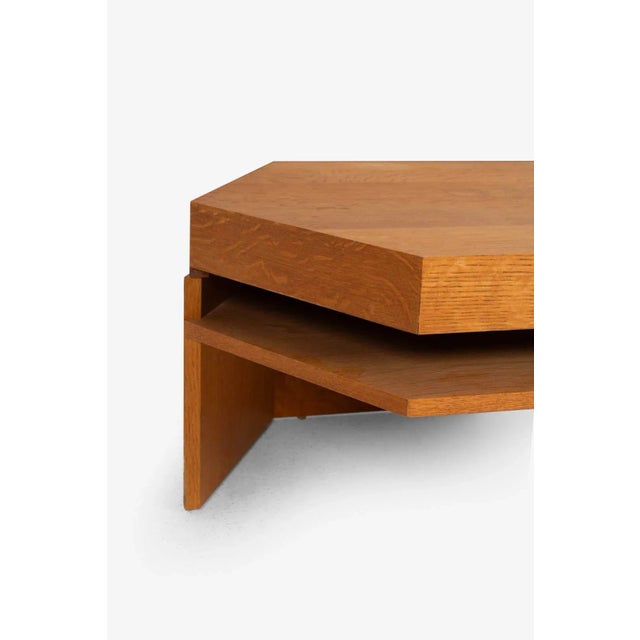 1990s After Frank Lloyd Wright Cocktail Table For Sale - Image 10 of 11