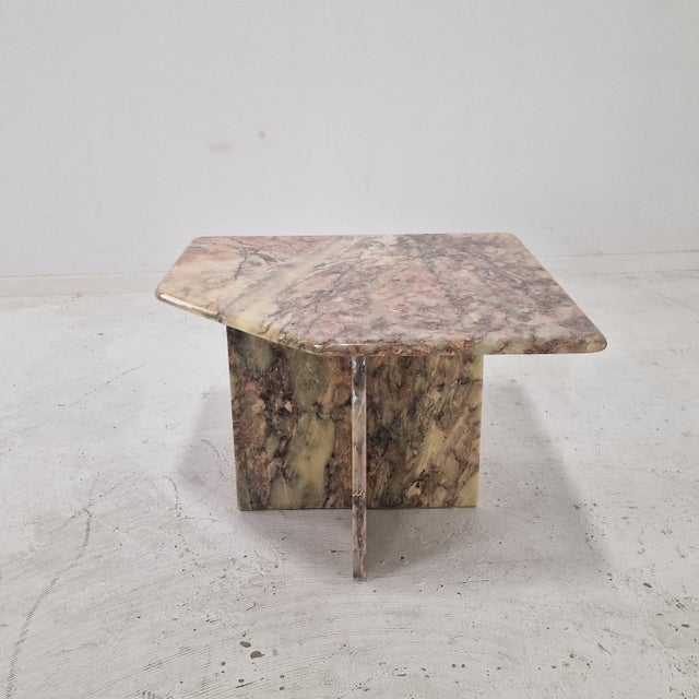 Italian Marble Coffee Table, 1970s For Sale - Image 3 of 12