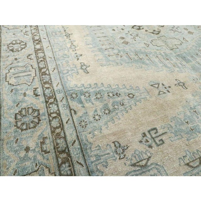 Mid 20th Century Galerie Shabab Collection Mid-20th Century Persian Veece Small Room Size Carpet For Sale - Image 5 of 10
