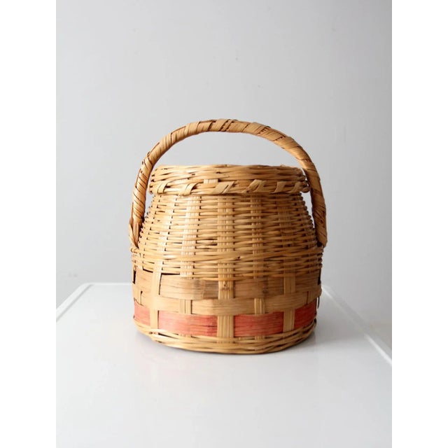 Antique Woven Basket For Sale - Image 12 of 12