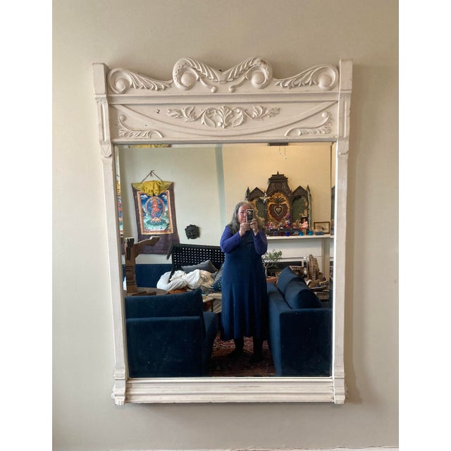 This large mirror really makes any room spectacular. It came from an old church in southern Indiana where it was used as a...