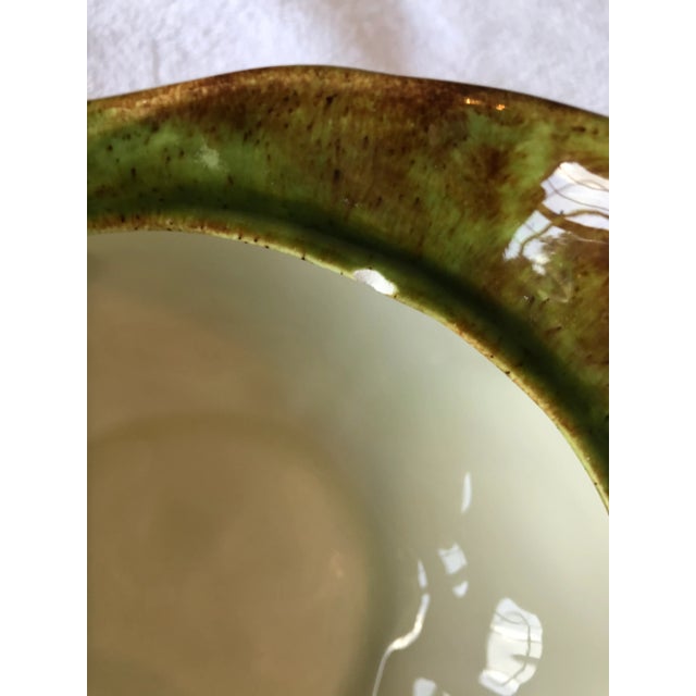 Mid 20th Century Holland Mold Bunny Covered Bowl With Underplate For Sale - Image 6 of 13
