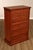 High Quality American Made Cherry Tall Dresser with Six Dovetailed and Graduated Drawers