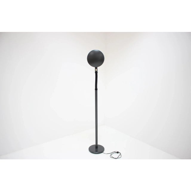Vintage Freestanding Bowl-Shaped Reading Floor Lamp from Dijkstra, 1970s For Sale - Image 4 of 12