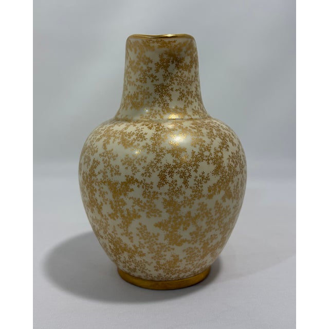 Antique Royal Worcester Victorian Porcelain Gilt Floral Jug, Shape For Sale In Dallas - Image 6 of 12