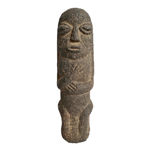 Antique Bamileke Stone Figure For Sale