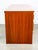 1960s Mid Century Danish Modern Desk 2 Drawer Teak Compact Vintage Wood Denmark For Sale - Image 4 of 12