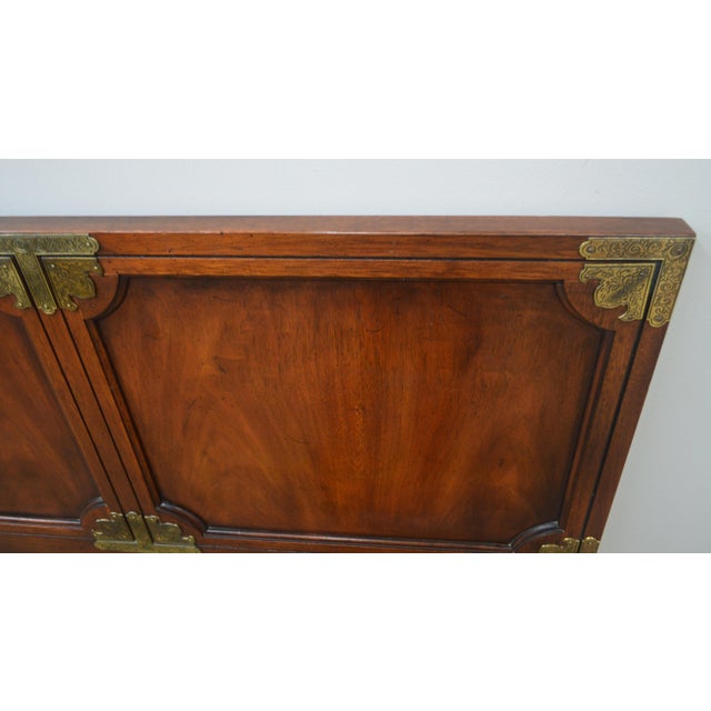 Henredon Pan Asian Queen Headboard Chairish