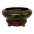 Chinese Cloisonné Chrysanthemum Bowl + Stand For Sale
