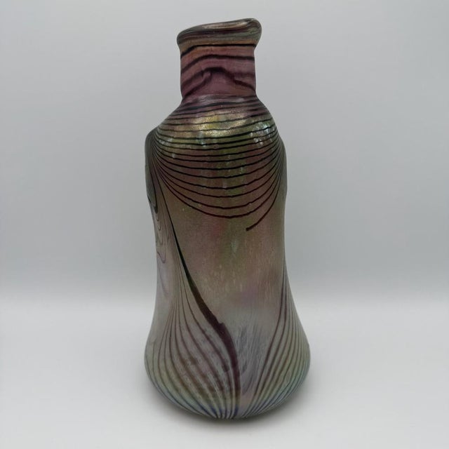 Large Glass Vase by Erwin Eisch, 1982 For Sale - Image 6 of 12