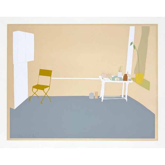 Eleven color screen print on Beckett paper. Hand signed by Alex Katz lower left. Hand numbered 8/50 lower left. Sheet...