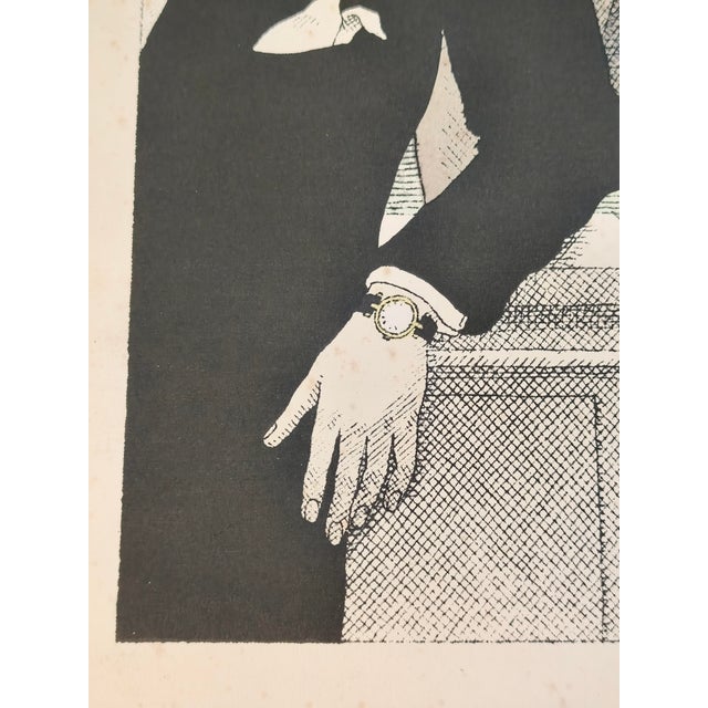 Large Cartier Jewelers Poster by Pierre Le Tan, 1985 For Sale - Image 4 of 11
