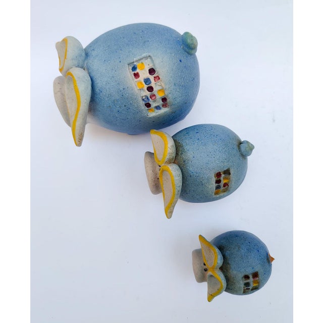 1960s Ceramic Figurines from Ivo De Santis, 1960s, Set of 3 For Sale - Image 5 of 11