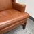 Bespoke Leather Wingback Armchairs, Pair For Sale - Image 9 of 12