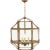 Transitional Suzanne Kasler for Visual Comfort Signature Morris Medium Lantern in Gilded Iron with Clear Glass For Sale - Image 3 of 4