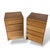 Vintage Blonde Oak Bedside Cabinets from Charter Furniture, Set of 2 For Sale - Image 5 of 8