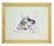 Woman, Mixed Media, Framed, 1990s For Sale - Image 4 of 4