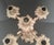 Early 20th Century Vintage Old Retro Brass Candelabra Brevettato/European Style 5-Arm For Sale - Image 5 of 18