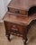 Wood Antique Jacobean Vanity Desk For Sale - Image 7 of 18