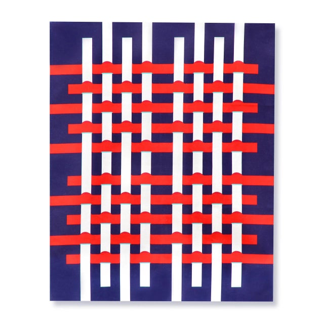 Tea Towel in Cotton and Linen with Stripes by Alto Duo For Sale - Image 6 of 6