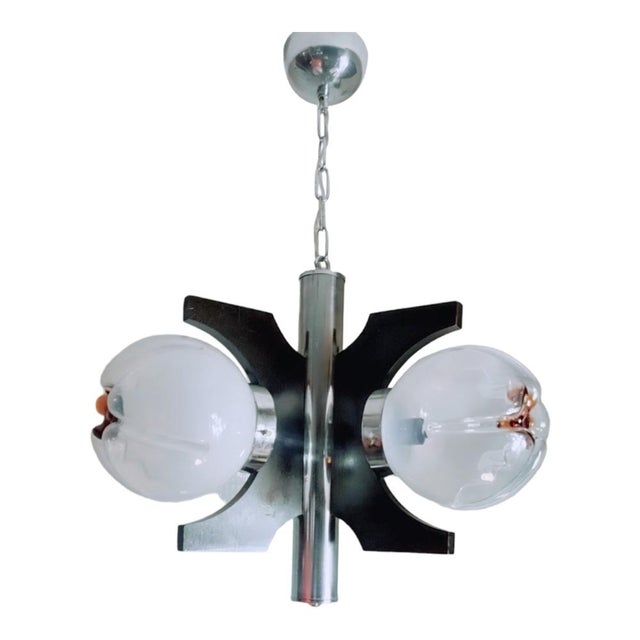 Mid-Century Ceiling Lamp from Techo For Sale - Image 10 of 18