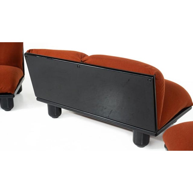 Blop Modular Sofa attributed to Carlo Bartoli for Rossi Di Albizzate, Italy, 1970s, Set of 4 For Sale - Image 13 of 18
