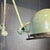 Vintage Jielde 2-Arm Wall Light in Green from Jean-Louis Domecq, 1950s For Sale - Image 4 of 8