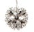 Gaetano Sciolari, chrome Sputnik lamp from the 1960s. "Dandelion" model. The shape is inspired by a dandelion. Chrome-...