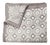Boho Chic Reversible Mandir King Size Brown & White Quilt For Sale