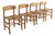 Vintage Dining Chairs by Børge Mogensen, Set of 4 For Sale
