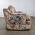 Traditional Mid-20th Century Traditional Sofa or Loveseat With Floral Chintz Fabric and Front Brass Ball Casters For Sale - Image 3 of 18