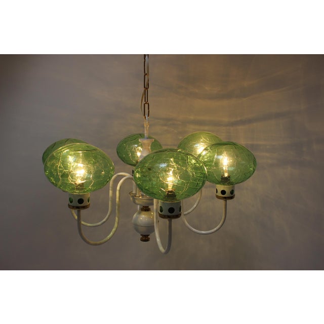 Mid-Century Chandelier from Drukov, 1970s For Sale - Image 12 of 14