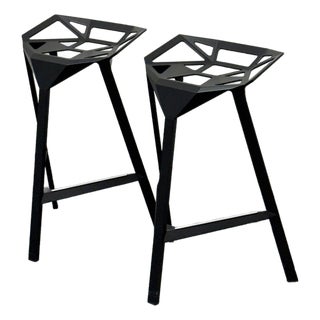 Konstantin Grcic for Magis Stool_One Counter Stools, Pair For Sale