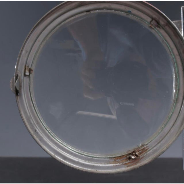 Vintage Manning-Bowman Art Deco Chrome & Black Electric Mantel Clock, C. 1930s For Sale - Image 4 of 8
