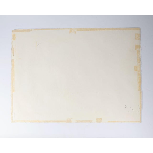 Watercolor Painting of a Nautical Interior Signed by v. Childe For Sale In Indianapolis - Image 6 of 6