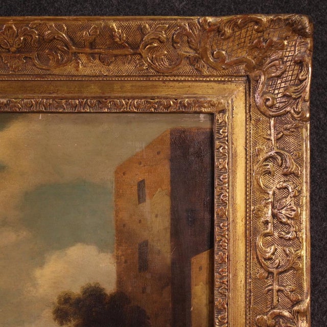 Droochsloot, Flemish Scene, 1646, Oil on Panel, Framed For Sale - Image 9 of 16