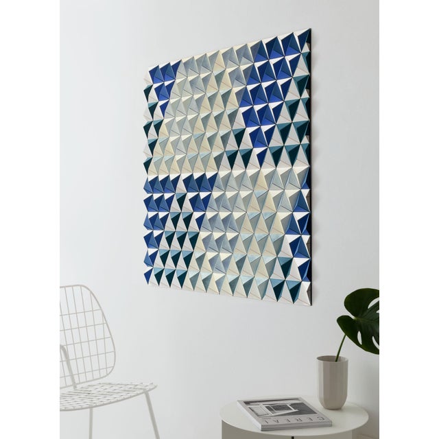 Contemporary Sebastian Welzel, Fis-6 Topographie, Laminated Cardboard, Limited Edition 5 of 20 For Sale - Image 3 of 7