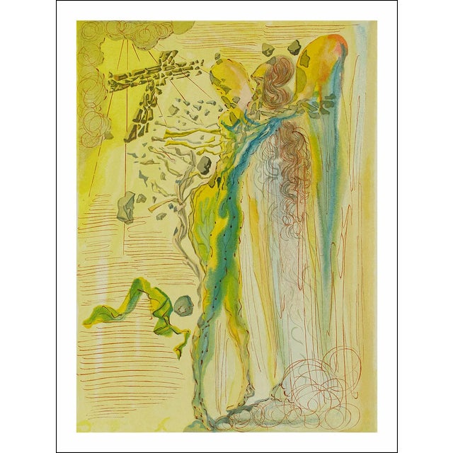 Title: The Shine of glorious bodies – Paradise 12 Artist: Salvador Dali Country: Spain Medium: Original Woodcut Marks: Not...