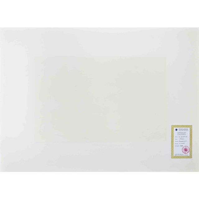 Mario Bonechi, Landscape, Etching, Late 20th Century For Sale - Image 3 of 4