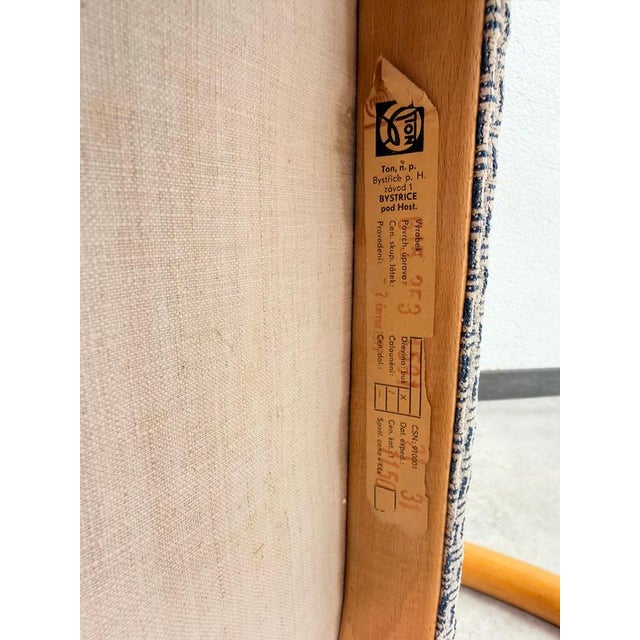 Mid-Century Modern Bentwood Rocking Chair from Ton, 1960s For Sale - Image 15 of 16