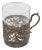 Vintage Silver Filigree Drinking Cup For Sale