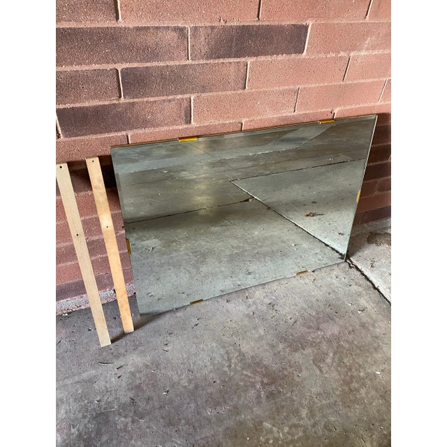 Kent Coffey mid century modern mirror that attaches to The Pilot dresser. Can also be fashioned to hang on the wall....