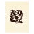 Jean Arp Woodcut Untitled C16 Published 1982 For Sale